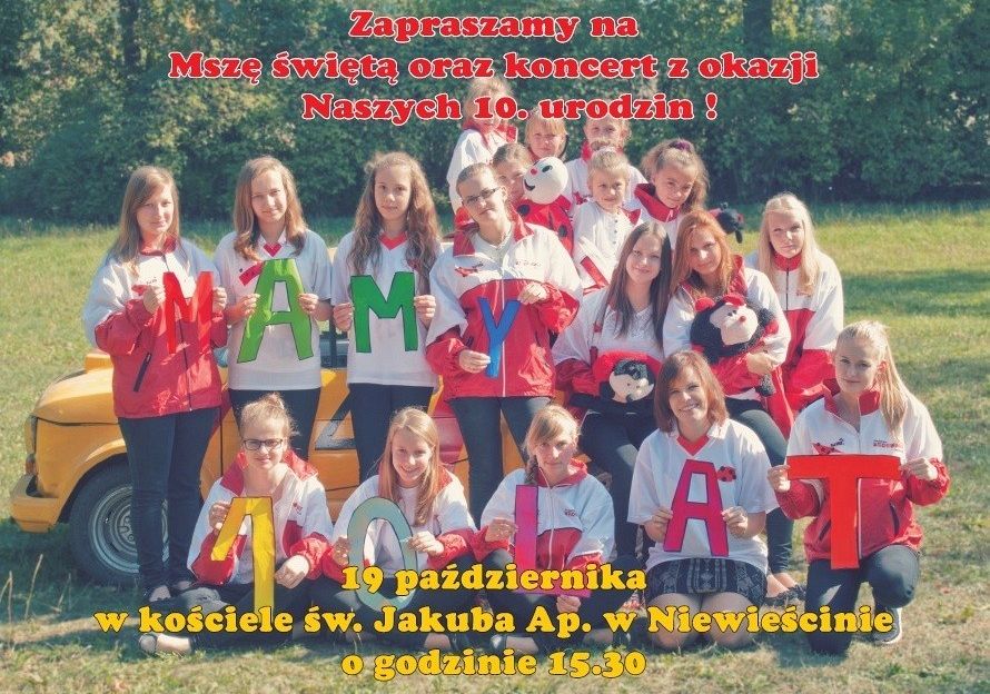 Zaproszenie na koncert Biedronek