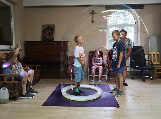 Wakacyjne zajęcia w ramach projektu 