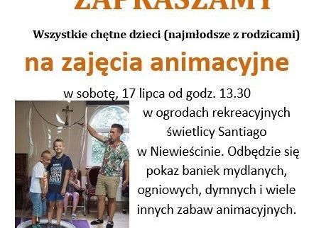 Wakacyjne zajęcia w ramach projektu 