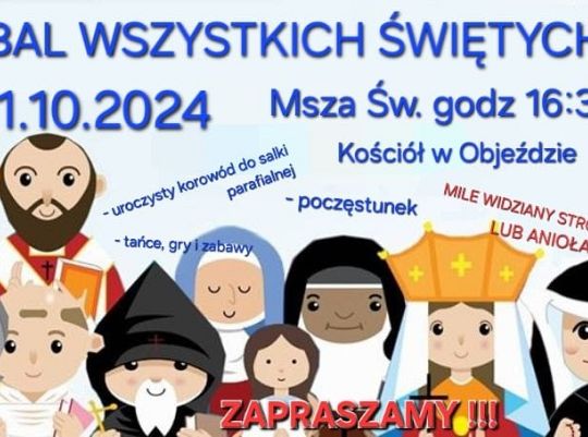 31 października 2024 r. Bal Wszystkich Świętych