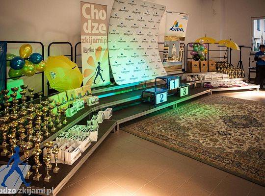 Zakończenie I Bałtyckich Mistrzostw w Nordic Walking w Boleńcu