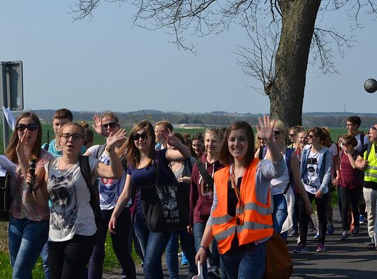 Młody Kolping na pielgrzymim szlaku do Gorzędzieja