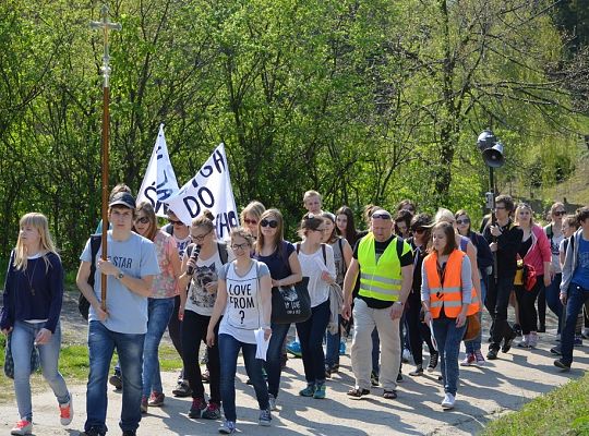 Młody Kolping na pielgrzymim szlaku do Gorzędzieja