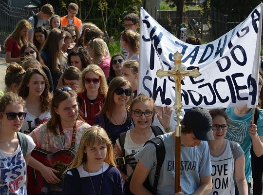 Młody Kolping na pielgrzymim szlaku do Gorzędzieja