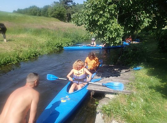 Kolpingowski spływ kajakowy