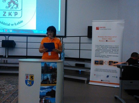 Nasi wolontariusze na święcie NGO w Łebie