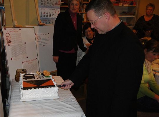 10-lecie posługi kapłańskiej  w Niewieścinie przez ks. Andrzeja Danielskiego, Prezesa Stowarzyszenia Rodzina Kolpinga