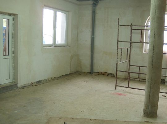 PRACE BUDOWLANE W NOWEJ ŚWIETLICY SANTIAGO