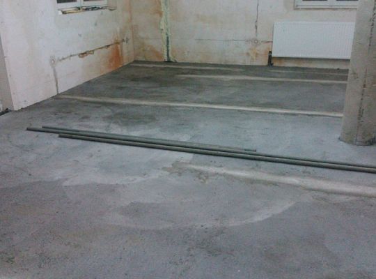 PRACE BUDOWLANE W NOWEJ ŚWIETLICY SANTIAGO