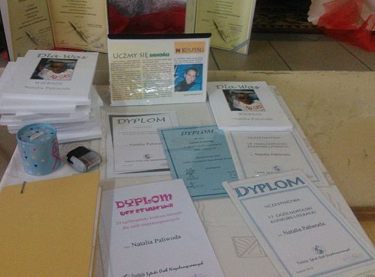 Niedzielne popołudnie z poezją Natalii Paliwoda