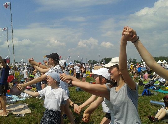 Młody Kolping z Zespołu Szkół Katolickich w Tczewie w Lednicy
