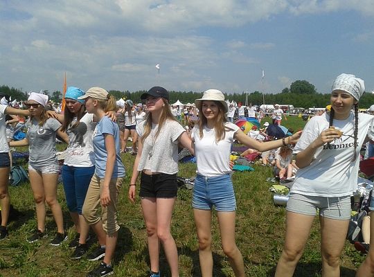 Młody Kolping z Zespołu Szkół Katolickich w Tczewie w Lednicy