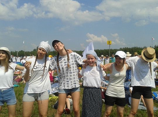 Młody Kolping z Zespołu Szkół Katolickich w Tczewie w Lednicy