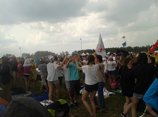 Młody Kolping z Zespołu Szkół Katolickich w Tczewie w Lednicy