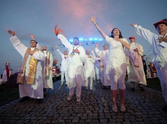 Młody Kolping z Zespołu Szkół Katolickich w Tczewie w Lednicy