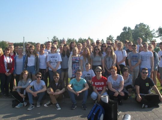 Młody Kolping z Zespołu Szkół Katolickich w Tczewie w Lednicy