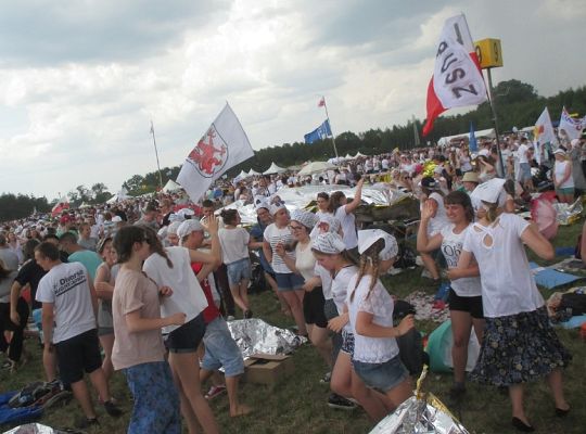 Młody Kolping z Zespołu Szkół Katolickich w Tczewie w Lednicy