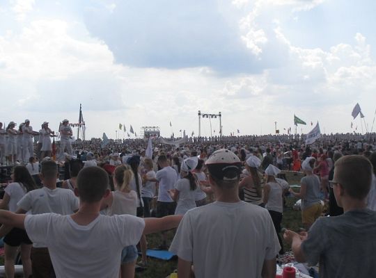 Młody Kolping z Zespołu Szkół Katolickich w Tczewie w Lednicy