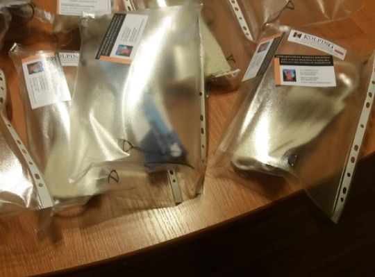 Przyłbice dla potrzebujących