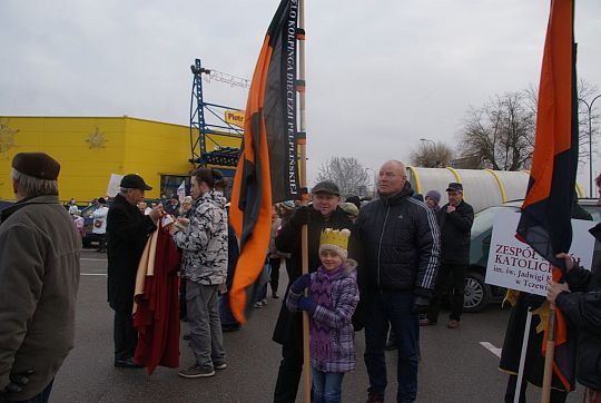 Tczewska Rodzina Kolpinga podczas Orszaku Trzech Króli