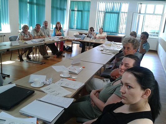 Spotkania RK w Niewieścinie w ramach projektu "Razem do przodu"