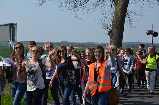 Młody Kolping na pielgrzymim szlaku do Gorzędzieja