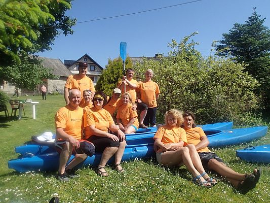 Kolpingowski spływ kajakowy