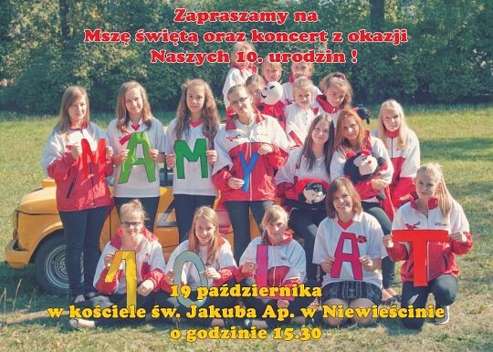 Zaproszenie na koncert Biedronek