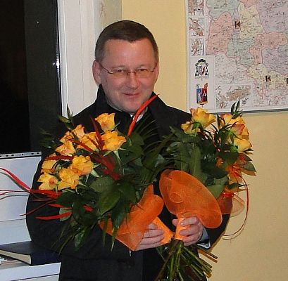 10-lecie posługi kapłańskiej w Niewieścinie przez ks. Andrzeja Danielskiego, Prezesa Stowarzyszenia Rodzina Kolpinga