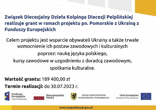 Pomorskie z Ukrainą