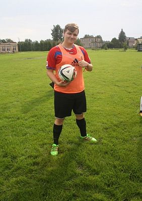 Zawody w piłkę nożną Młodego Kolpinga