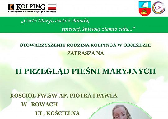 II Przegląd Pieśni Maryjnych w Rowach