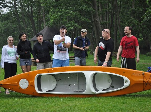 Rk Tczew na kajakach